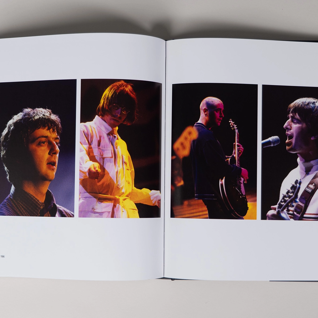 Interior photography of Oasis performing